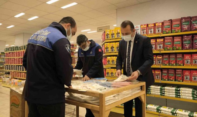 Didim&#039;de zincir marketlerde denetimler devam ediyor