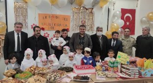 Diyadin'de 4-6 yaş Kur'an kursunda dönem sonu programı