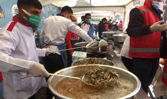 Diyarbakır'da hamsi festivali düzenlendi