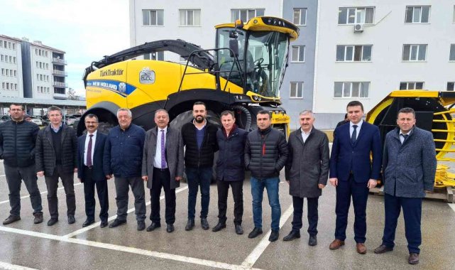 DOKAP desteği ile mısır silaj makinesi alındı