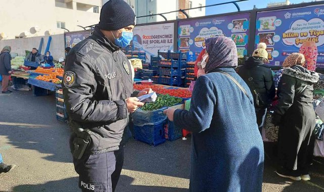 Dolandırıcılara karşı polis pazara çıktı