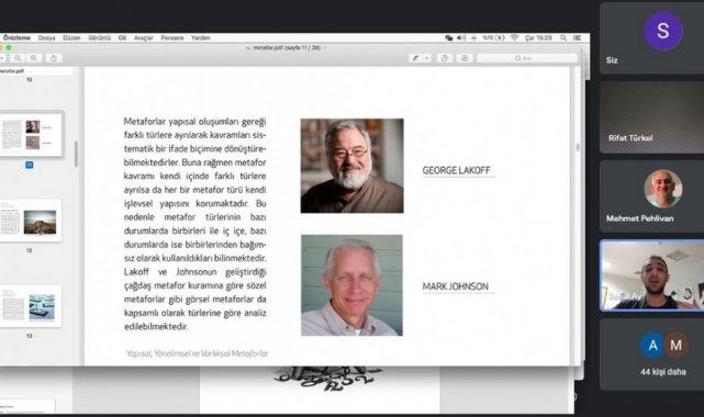 DPÜ&#039;de &quot;Görsel Metaforlar&quot; konulu seminer