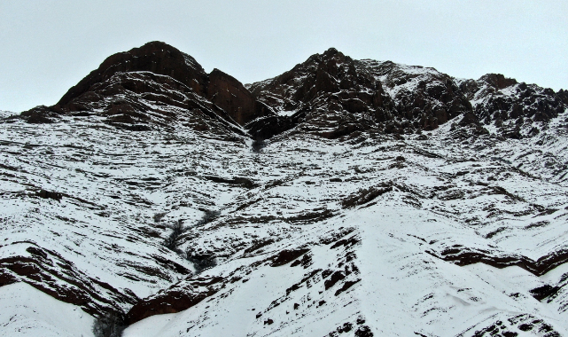 Dünya&#039;daki Mars kar altında kaldı