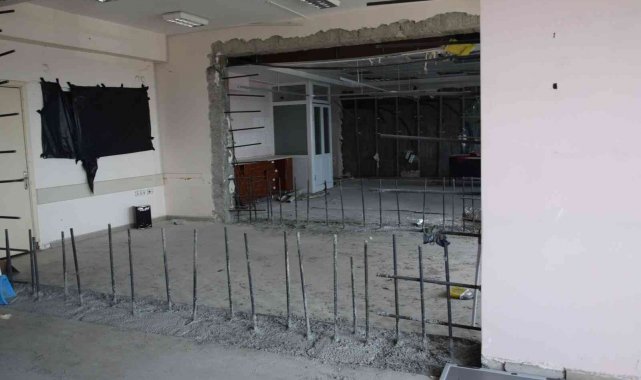 Düzce Üniversitesi Hastanesinde büyük onarım başladı