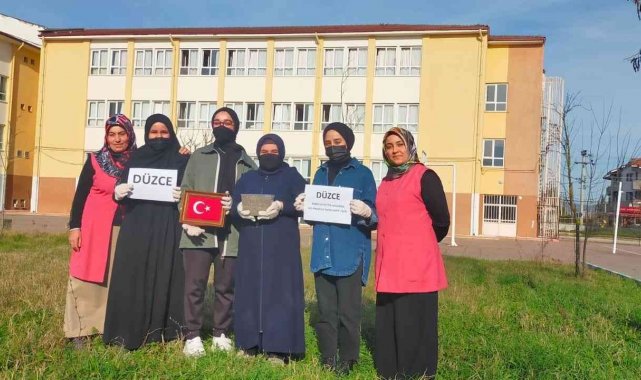 Düzce'nin toprağını Sarıkamış'a gönderdiler