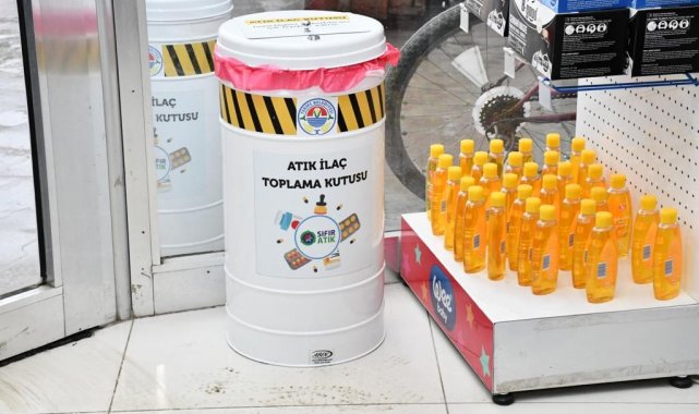 Eczanelere 'atık ilaç toplama kutuları' dağıtıldı