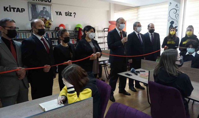 Edirne'de "Kütüphanesiz Okul Kalmayacak" projesi toplu açılış töreni