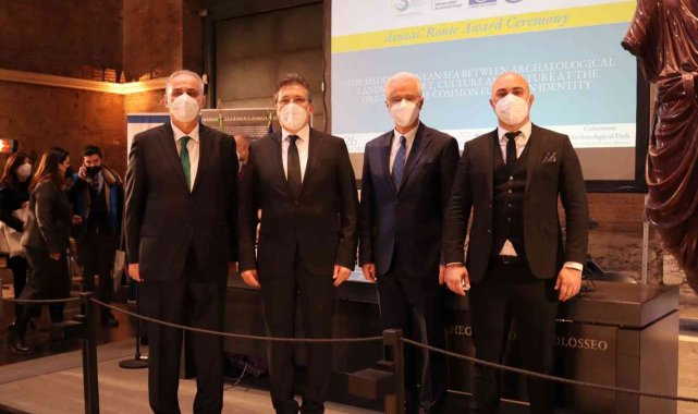 Edremit Belediyesi Aeneas Kültür Rotası sertifikasını aldı