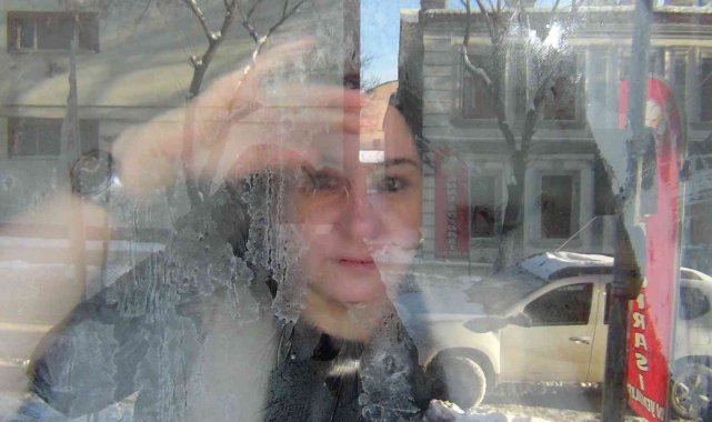 Eksi 30'u gören Kars'ta soğuktan her şey dondu