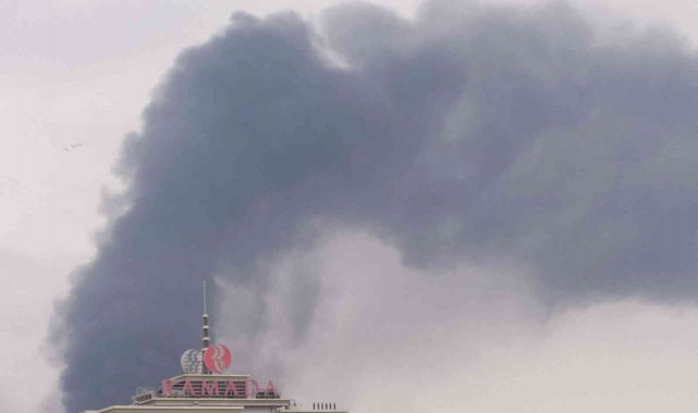 Elazığ stadyumunda yangın