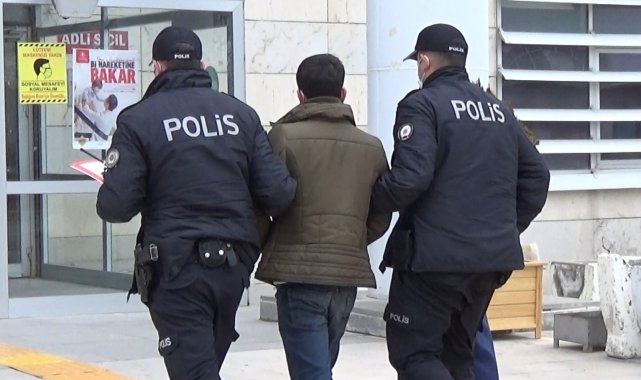 Elazığ'da 7 iş yeri ve bir aracın camını kırıp hırsızlık yapan şüpheli tutuklandı