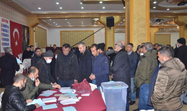 Elbistan Şoförler ve Otomobilciler Odası&#039;nın yeni başkanı Şahin oldu