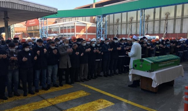 Elektrik akımına kapılarak hayatını kaybeden işçi toprağa verildi