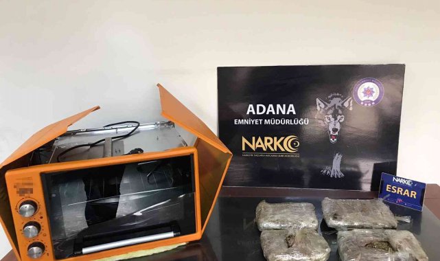 Elektrikli fırında uyuşturucu sevkiyatı