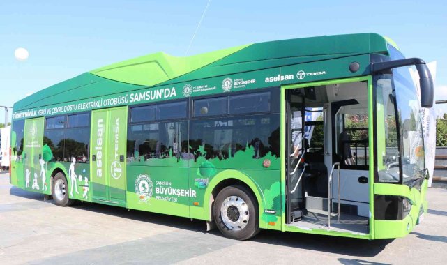 Elektrikli otobüs projesine katılacak belediyeler Samsun'a telif ücreti ödeyecek