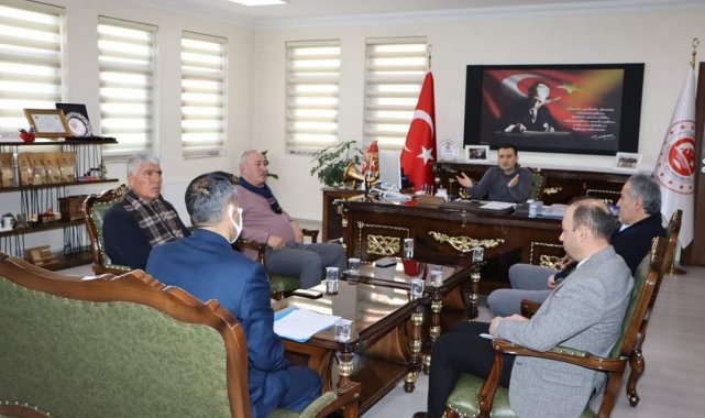 Emirdağ'da karla mücadele çalışmaları değerlendirildi