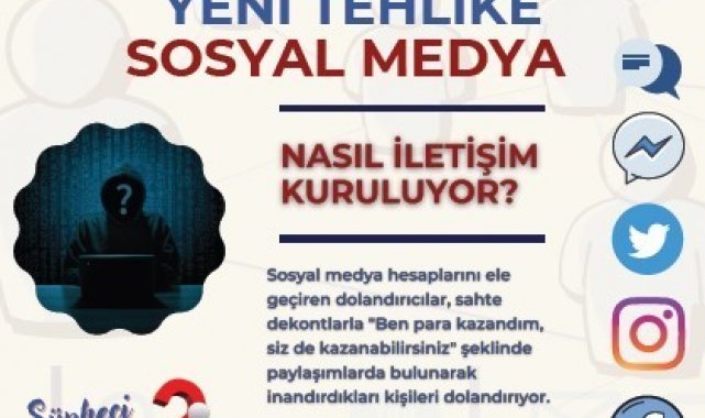 Emniyetten sosyal medya uyarısı: "Sizinle irtibat kuran arkadaşınız olmayabilir"
