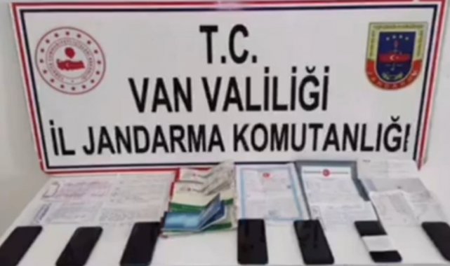 Erciş'te 'Tefeci' operasyonu; 9 gözaltı