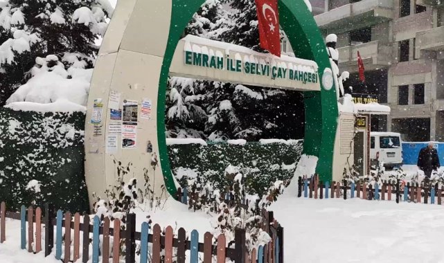 Erciş'te kar tatili