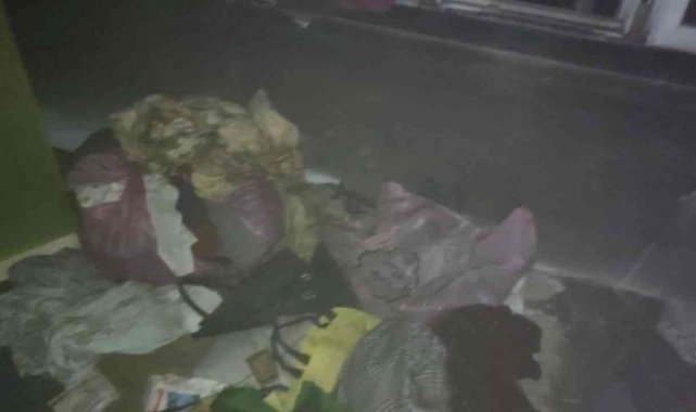 Erciş'te korkutan yangın