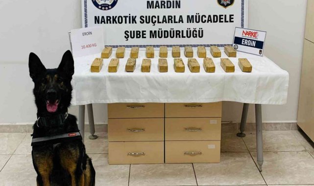 Eroini yedek lastiğe sakladı, ekiplerden kaçamadı