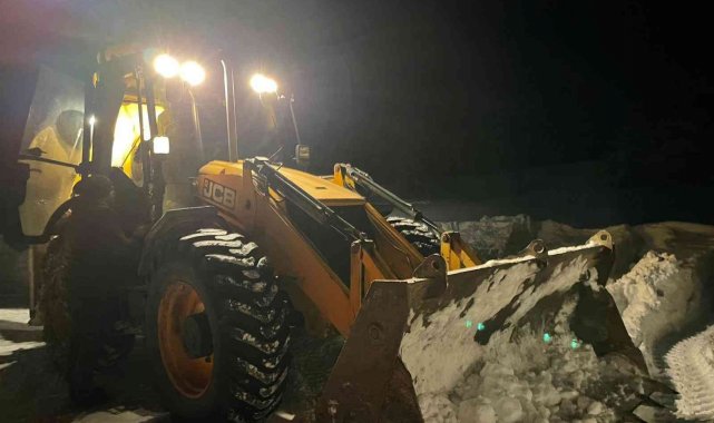 Erzincan'da kardan 26 köy yolu ulaşıma kapalı