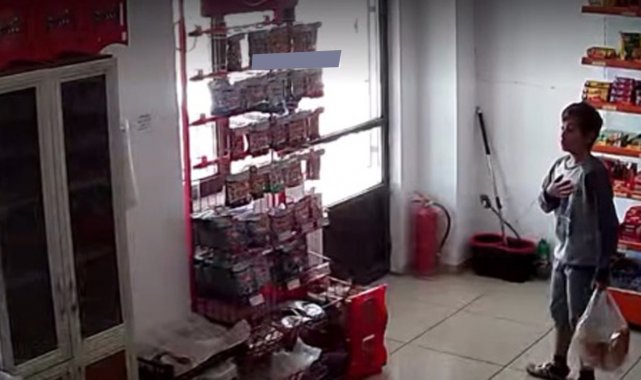 Erzincan'da köpek saldırısından son anda kaçan çocuğun korku dolu anları güvenlik kamerasına yansıdı