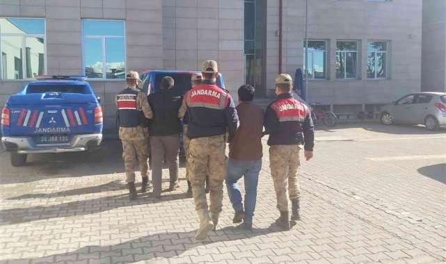 Erzincan&#039;da sulama vanalarını çalan 2 kişi tutuklandı