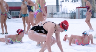 Erzurum'da Fenerbahçeli sporcuları görenler şoke oldu!