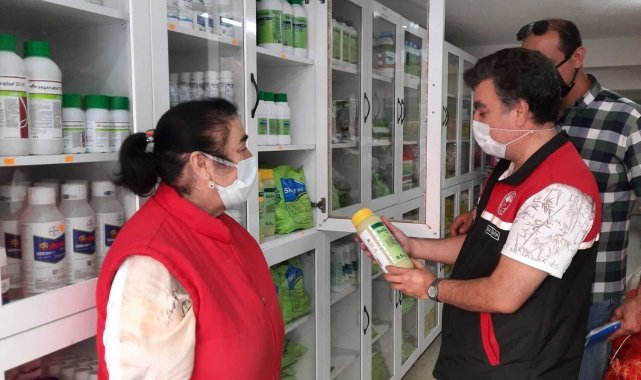 Eskişehir'de bitki koruma ürünleri ile zirai mücadele alet ve makineleri bayileri denetlendi