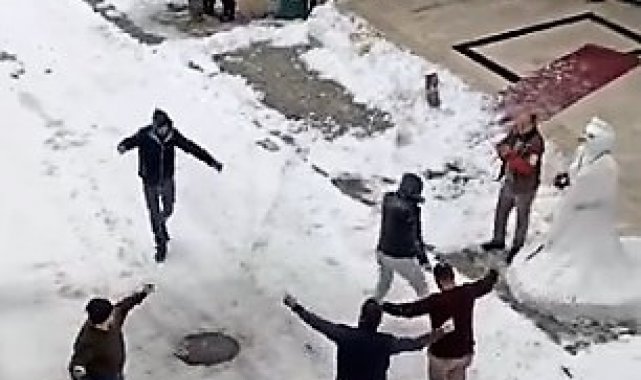 Esnaf karı eğlenceye çevirdi