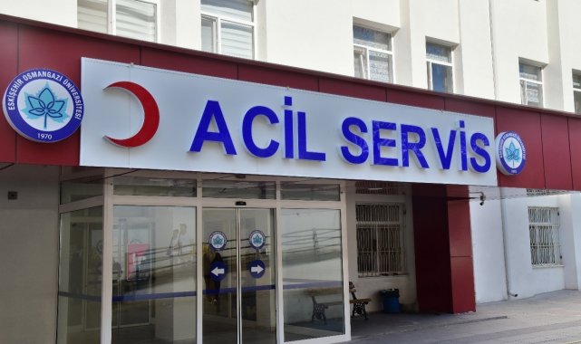 ESOGÜ Acil Servis yılda 100 bin hastaya hizmet veriyor