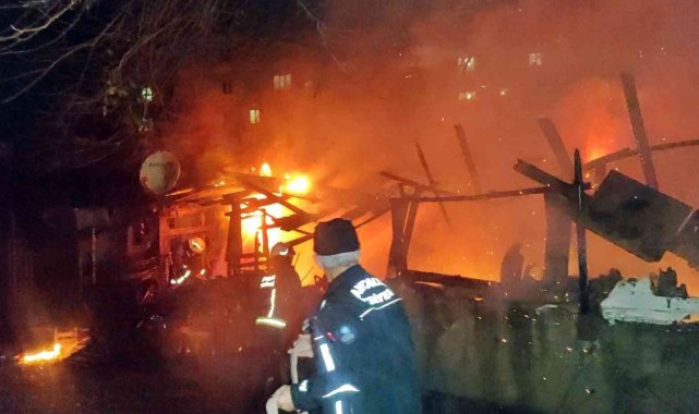 Ev ve eşyaları küle döndü, yeni çektiği maaşını kurtarmak için alevlerin arasına atladı