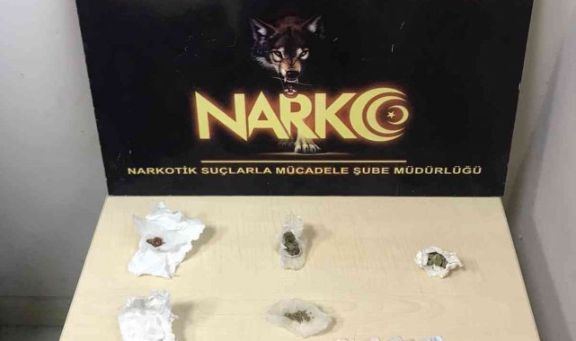 Evinde uyuşturucu bulunan şüpheli takip sonucu gözaltına alındı