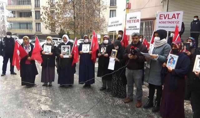 Evlat nöbetindeki aileler, engelli çocukları istedi