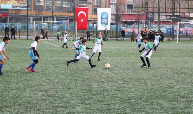 Eyüpsultan'da U-11 futbol şöleni
