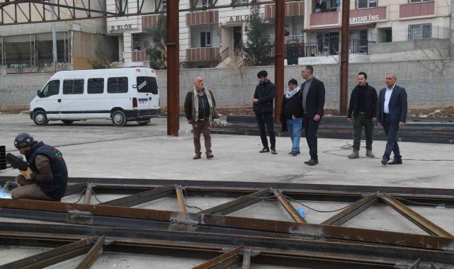 Eyyübiye'de çalışmalar yerinde incelendi