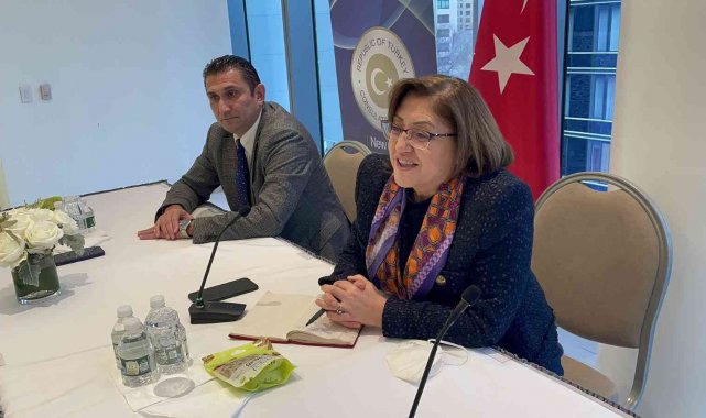 Fatma Şahin, Türk-Amerikan Toplumu temsilcileri ile bir araya geldi