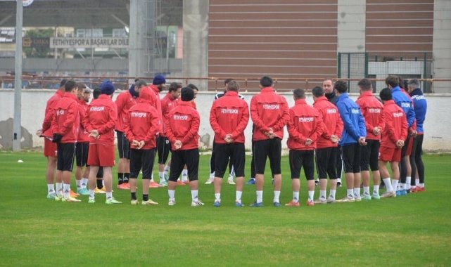 Fethiyespor ikinci yarının ilk maçı için hazırlıklarını sürdürüyor