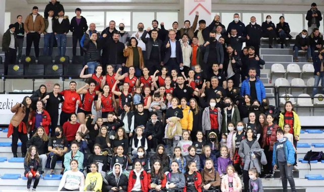 Filede Turgutlu Belediyespor rüzgarı esti