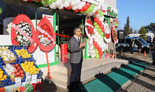FİSKOBİRLİK&#039;in 36. marketi Giresun&#039;un Piraziz ilçesinde açıldı