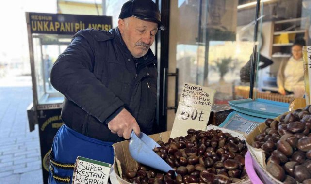 Fiyatı artan kestaneye ilgi devam ediyor