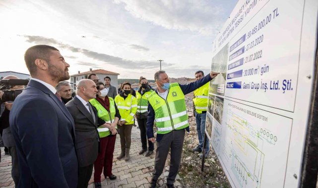 Foça ve Yenifoça'ya yıllık 11 milyon metreküp içme suyu sağlanacak