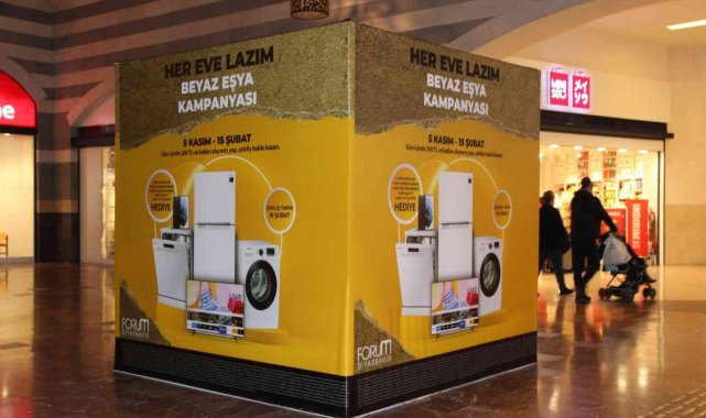 Forum Diyarbakır AVM'de beyaz eşya kampanyası devam ediyor