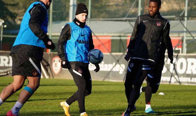 Gaziantep FK, Yeni Malatyaspor maçı hazırlıklarını sürdürüyor