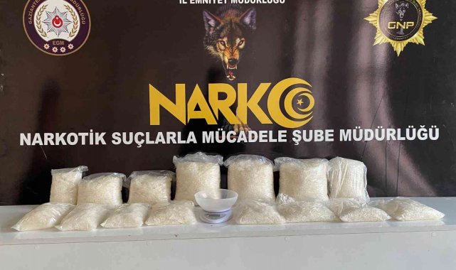 Gaziantep&#039;te 13 kilo metamfetamin ele geçirildi