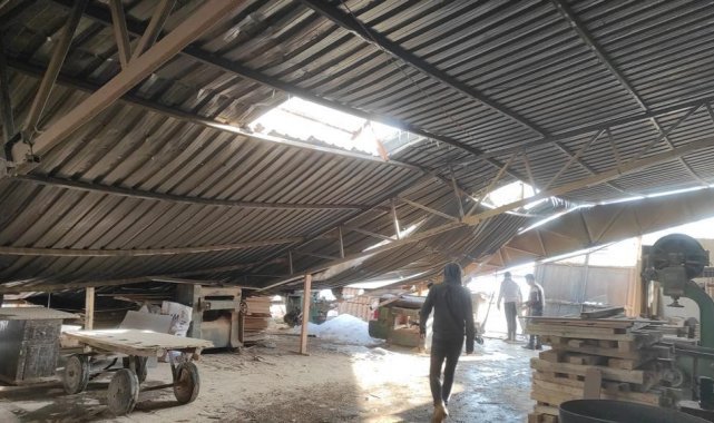 Gaziantep'te 6 günde 120 çatı çöktü, 254 hayvan telef oldu