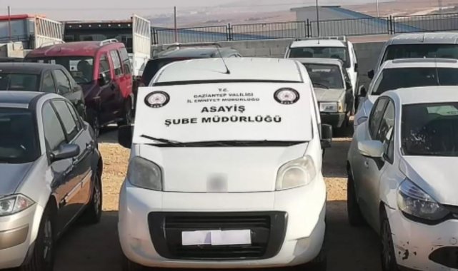 Gaziantep&#039;te change araç operasyonu