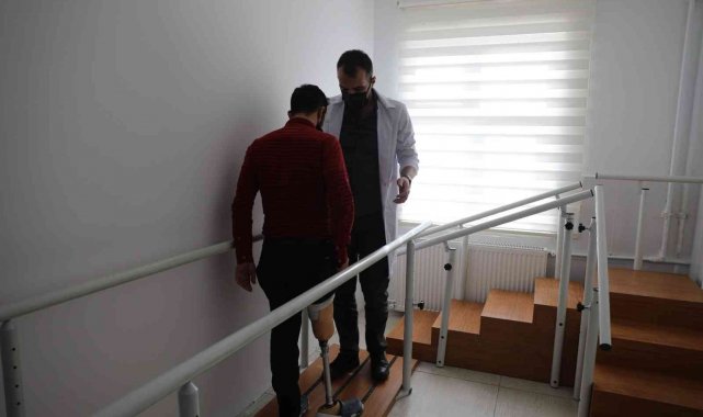 Gaziantep'te ortez-protez atölyesi ile dar gelirli engellilere umut oluyor