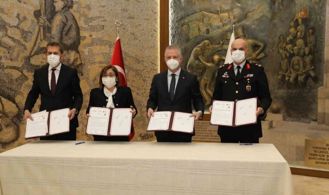 Gaziantep'te şehrin güvenliğine katkı sağlayacak önemli protokol